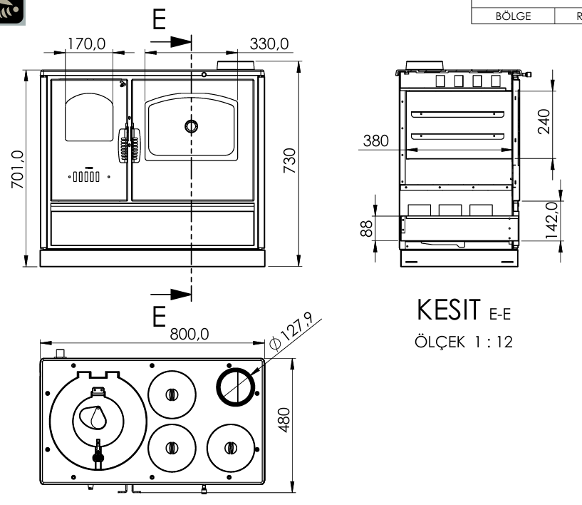 4020 Cast Iron Cooking Top - Image 4